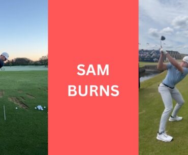 SAM BURNS GOLF SWING (SLOW MOTION)