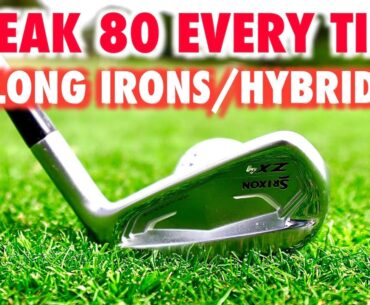 Why amateurs can not hit long irons (Break 80 golf swing tips)