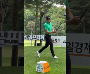 #이정환 프로, 드라이버스윙 • 남서울cc 10번홀 | KGA 제42회 GS칼텍스 매경오픈