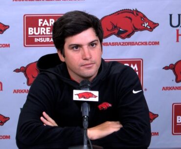 Razorback golfer Mateo Fernández de Oliveira talks about playing in upcoming Masters