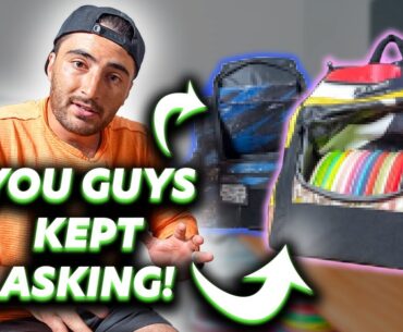 The 2 GREAT Disc Golf Bags I'm Using For The 2023 Season // Discology ICON & Renu EcoPack 1 Review