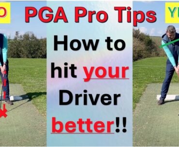 THIS WILL IMPROVE YOUR DRIVER INSTANTLY - PGA Pro Tips