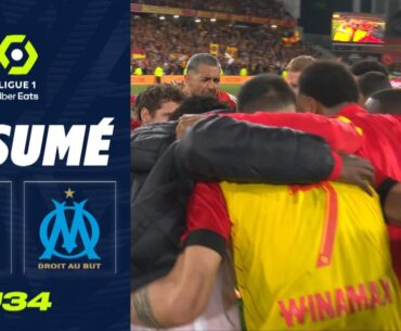RC LENS - OLYMPIQUE DE MARSEILLE (2 - 1) - Résumé - (RCL - OM) / 2022-2023