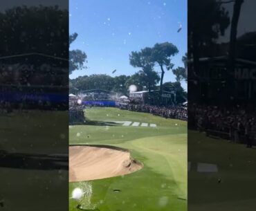 Witnessing Chase Koepka's hole-in-one at Liv Golf from this perspective is absolutely mind-blowing 🤯
