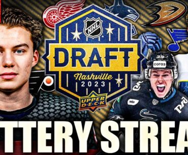 2023 NHL DRAFT LOTTERY LIVESTREAM (Top NHL Prospects News & Rumours Today) Entry Draft Mock Rankings