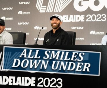 Brooks Koepka, Dustin Johnson, Bryson DeChambeau Excited For LIV Adelaide