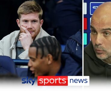 Pep Guardiola reveals Kevin De Bruyne is back in training but admits his team is 'really tired'