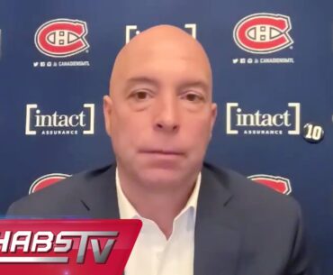 Kent Hughes reacts to the NHL Draft Lottery | FULL PRESS CONFERENCE