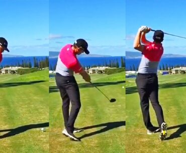 ジミー・ウォーカー Jimmy Walker﻿ プロゴルファー DRIVER SHOT SLOW MOTION !!!