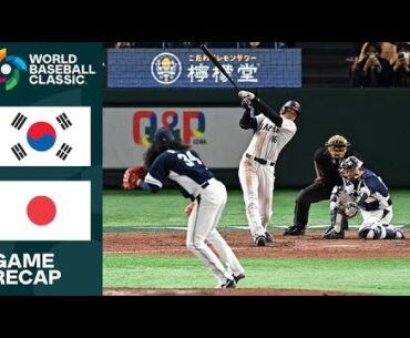 Korea vs. Japan Game Highlights | 2023 World Baseball Classic
