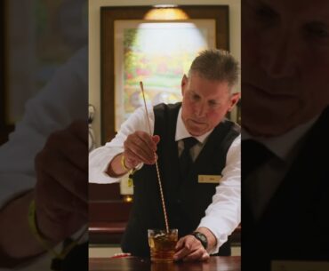 Nothing like an Old Fashioned on the eve of the Tournament | The Masters #shorts