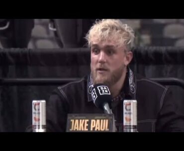 JAKE PAUL GETS P*SSED OFF WITH REPORTER DURING NATE DIAZ PRESS CONFERENCE! 🍿
