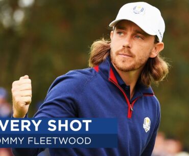 Every Shot From Tommy Fleetwood's Ryder Cup Debut | 2018 Ryder Cup