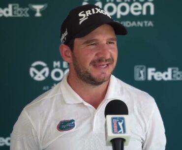 Alejandro Tosti Sunday Flash Interview Day 4 2023 Mexico Open at Vidanta Spanish