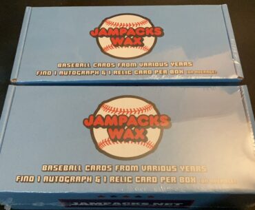 JAMPACKS WAX RETURNS! 2 BOXES!