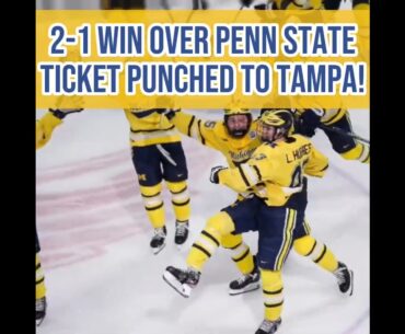 Congrats to #Michigan hockey #ncaahockey