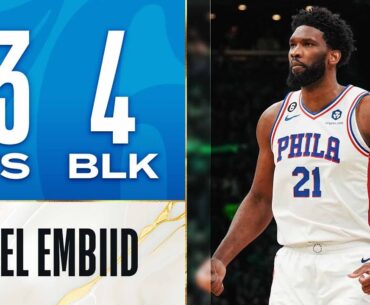 Joel Embiid Drops 33 Points, 4 Blocks In 76ers Game 5 W! | May 9, 2023