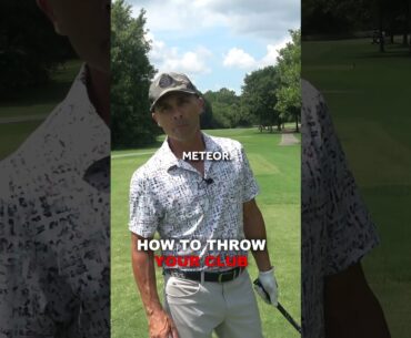 The Worst Golf Club Throw EVER! #shorts