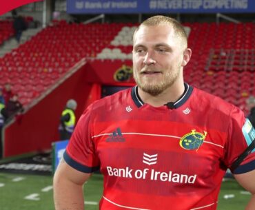 Keynan Knox Post-Match Interview | Munster v Scarlets