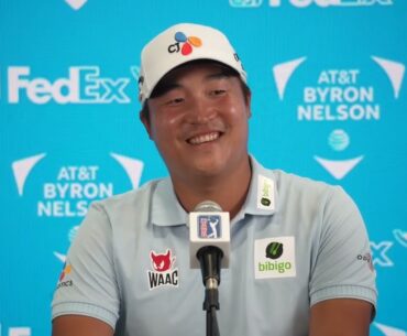K H Lee Tuesday Press Conference 2023 AT&T Byron Nelson