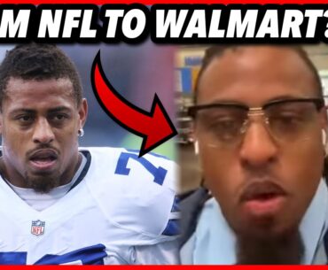 NFL Pro Bowler Greg Hardy responds to reports that he's Working at Walmart After being Black Balled