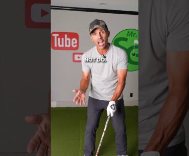 Never Do This in Your Backswing in Golf #shorts