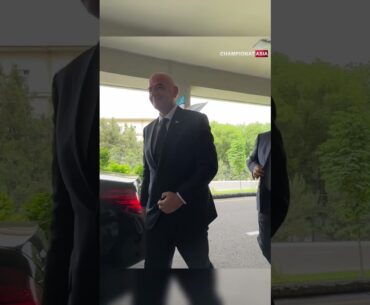 Fifa Prezidenti Janni Infantino Humo Arenaga tashrif buyurdi