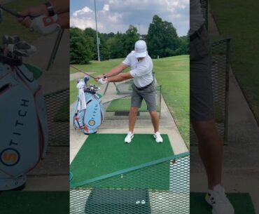 Xander Schauffele Straight Trail Arm Takeaway in the Golf Swing