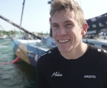 The Ocean Race 2023 leg 4: Will Harris (GBR) - Skipper - Interview in ENGLISH plus B-roll