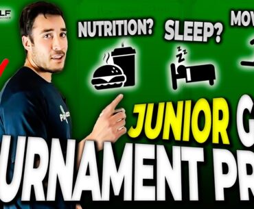 How Junior Golfers Should Prepare for a Tournament!