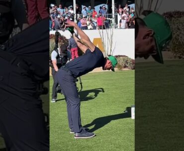Elite pre shot routine from Michael Phelps #shorts #golf #michaelphelps #wmpo