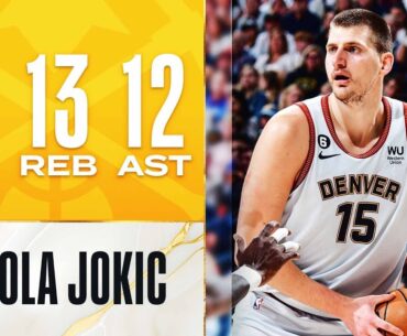 Nikola Jokic Drops TRIPLE-DOUBLE In Nuggets Game 5 W! | May 9, 2023