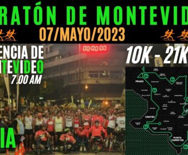42k 21k 10k Maratón de Montevideo 2023 -  LA PREVIA - Análisis de recorridos y novedades