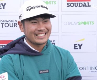 Ryo Hisatsune Thursday English & Japanese Flash Interview 2023 Soudal Open