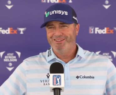 Ryan Palmer Friday Flash Interview 2023 AT&T Byron Nelson © PGA Tour