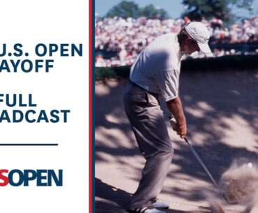 2001 U.S. Open (Playoff): Retief Goosen and Mark Brooks Face Off at Southern Hills | Full Broadcast