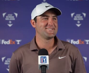 Scottie Scheffler Thursday Flash Interview 2023 AT&T Byron Nelson