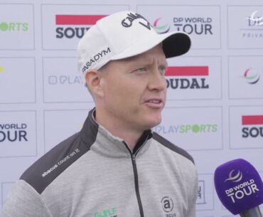 Simon Forsstrom Thursday English & Swedish Flash Interview 2023 Soudal Open