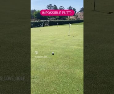 IMPOSSIBLE PUTT?! Our instructors can read greens..🤯🔥 #short #golf #putt #slope #wow