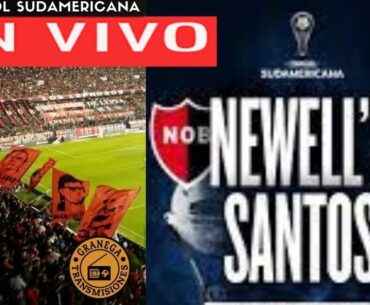 EN ROSARIO LA LEPRA SE HIZO FUERTE!! NEWELLS 1 SANTOS 0 ⚽ COPA SUDAMERICANA