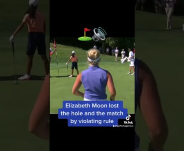 Bizarre Rules Violation Costs Player a Tournament #golf #usga #pgatour #golflesson #golfrules