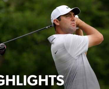 Scottie Scheffler shoots 7-under 64 | Round 2 | AT&T Byron Nelson | 2023