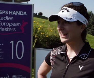Ladies European Masters PK mit Caro Masson und Sandra Gal