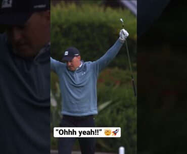 Now this was an “OHHH YEAH” moment from Jordan Spieth 🤯⛳️ #shorts