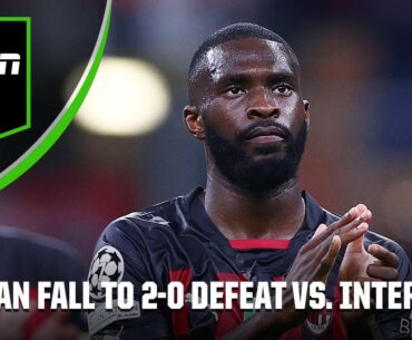 ‘They were ALL OVER THE PLACE!’ Did AC Milan crumble under pressure vs. Inter? | UCL | ESPN FC