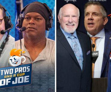 Is Sean Payton Using Terry Bradshaw to Say "Russell Wilson Stinks?" | 2 PROS AND A CUP OF JOE