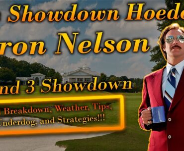 PGA DFS: Showdown Hoedown Round 3 | Byron Nelson | DraftKings Strategies & (Not) Picks | Underdog