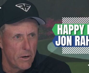 Phil Mickelson DELIGHTED to see 'GOOD GUY' Jon Rahm WIN The Masters