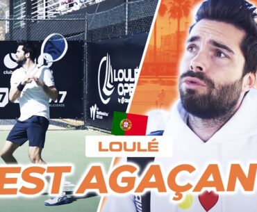 Contre un ancien TOP 200 (actuel 489 ATP) au 2e tour du M25 de Loulé 🇵🇹