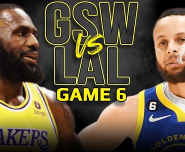 Golden State Warriors vs Los Angeles Lakers Game 6 Full Highlights | 2023 WCSF | FreeDawkins